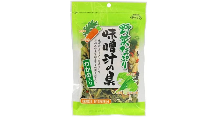 野菜たっぷり味噌汁の具